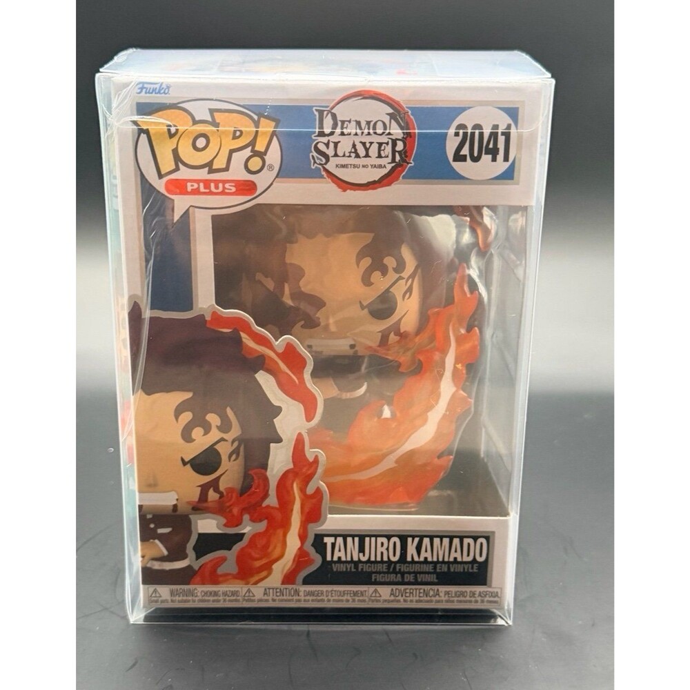 Funko Pop Plus Demon Slayer Tanjiro Kamado #2041 Figure w/ Protector - NIB